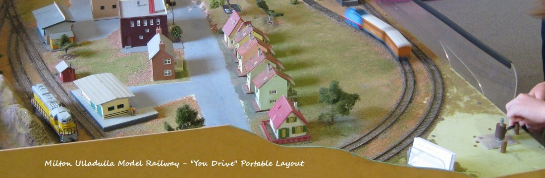 Milton Ulladulla Model Railway - you drive track