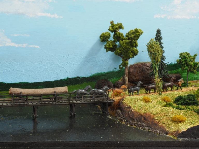 Horse drawn tramway